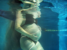 Wassergymnastik fr Schwangere